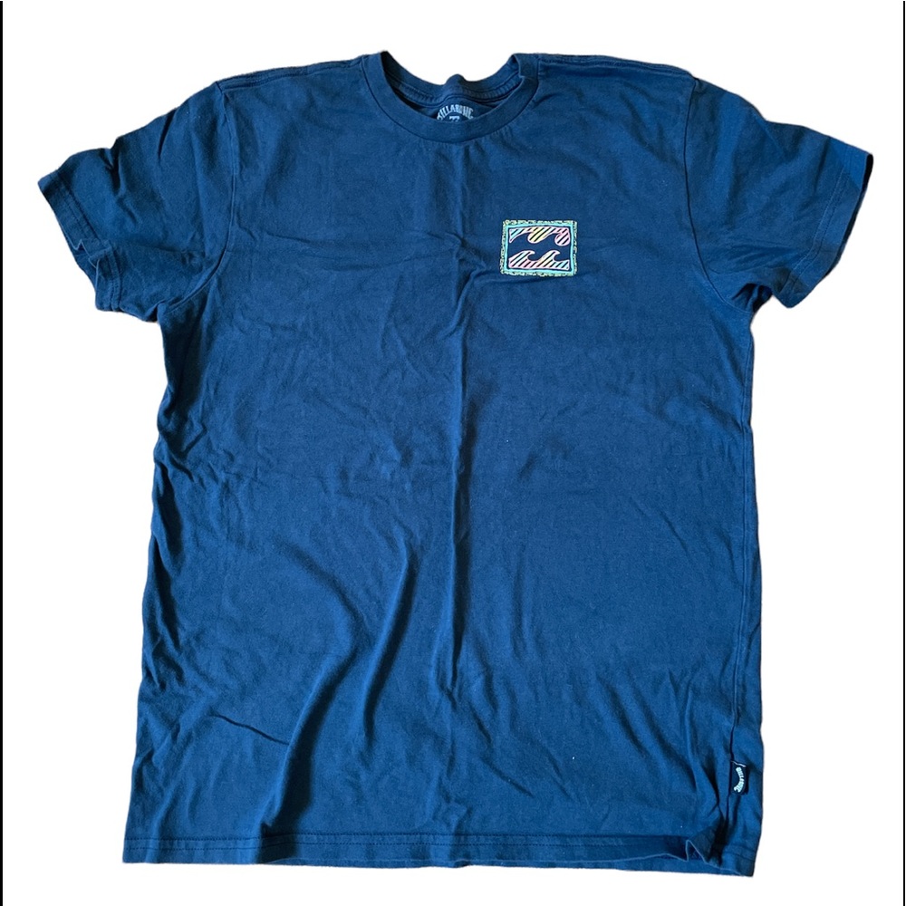 BILLABONG | Navy Boys Tee Sz L
